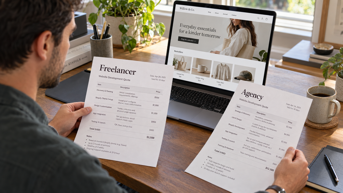 Shopify Agency vs Freelancer: Which to Hire for a New Store?